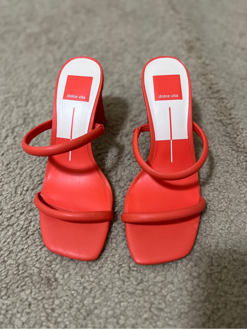 Dolce Vita Noles Heels in Persimmon